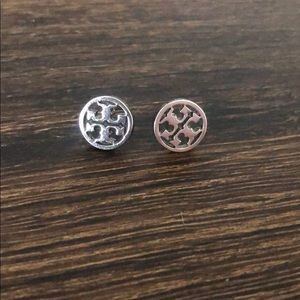 Tory Burch Miller silver earrings